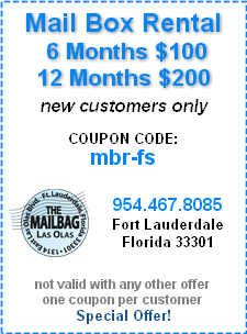 Our Best Price Mailbox Rental Coupon Special Offer!